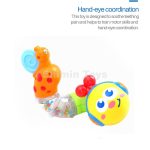 جغجغه کرم موزیکال هولا تویز - Image 5