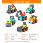 ست ماشین راه سازی (6 عددی) هولا تویز - Image 2