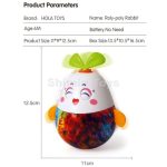 خرگوش خپل تعادلی هولا تویز - Image 8