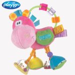 عروسک اسبی حلقه و مهره (صورتی) پلی گرو