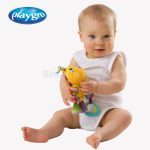 عروسک آویز جغجغه ای-(زرافه) پلی گرو - Image 2