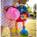 عروسک اسبی حلقه و مهره (صورتی) پلی گرو - Image 3