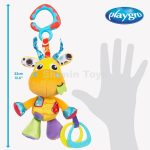 عروسک آویز جغجغه ای-(زرافه) پلی گرو - Image 5