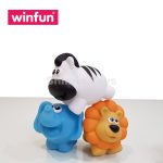 ست پوپت حمام حیوانات جنگل-(5عددی) وین فان - Image 2