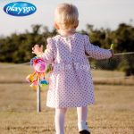 عروسک اسبی حلقه و مهره (صورتی) پلی گرو - Image 8