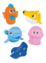 ست پوپت حمام حیوانات اقیانوس-(5عددی) وین فان - Image 2