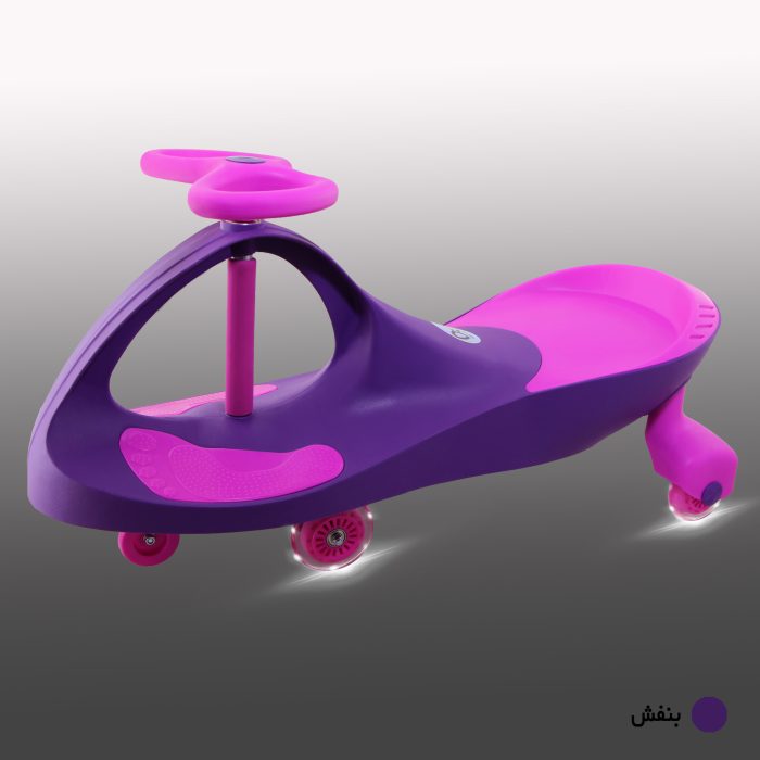 سه چرخه لوپ کار با چرخ LED (بنفش-صورتی) - Image 1