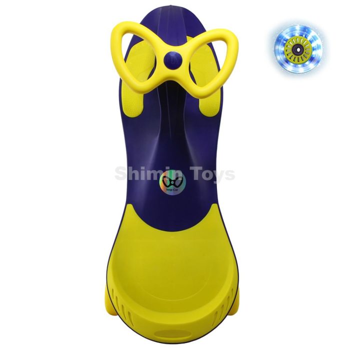سه چرخه لوپ کار با چرخ LED (سرمه ای-زرد) - Image 2