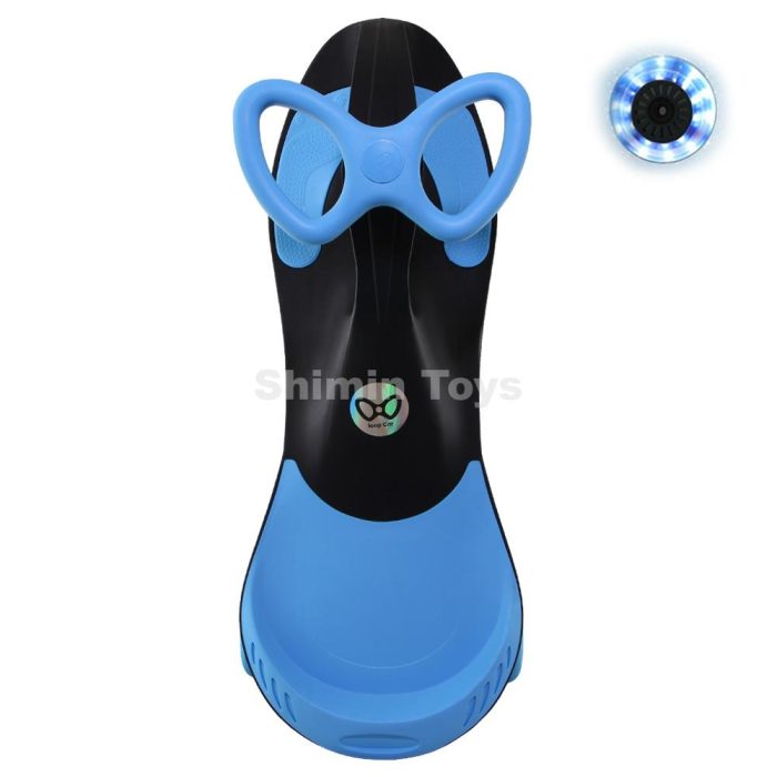 سه چرخه لوپ کار با چرخ LED (مشکی-آبی) - Image 2