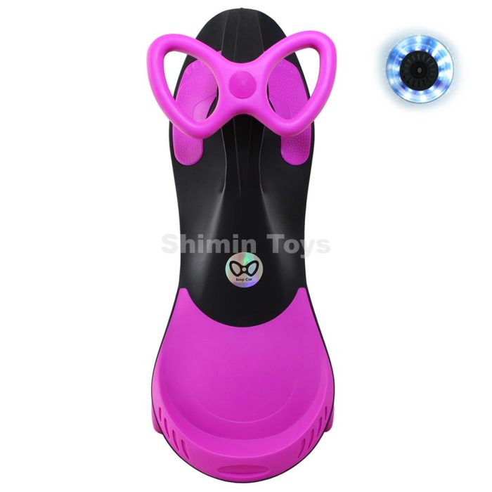 سه چرخه لوپ کار با چرخ LED (مشکی-سرخابی) - Image 3