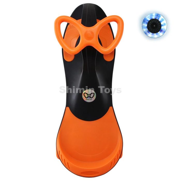 سه چرخه لوپ کار با چرخ LED (مشکی-نارنجی) - Image 3