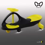 سه چرخه لوپ کار با چرخ LED (مشکی-زرد)