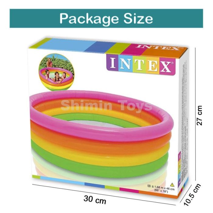 استخر بادی کودک (قطر 168 سانتی متر) اینتکس - Image 4