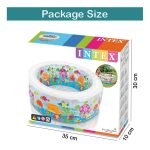 استخر بادی طرح آکواریوم (گرد) اینتکس - Image 2