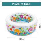 استخر بادی طرح آکواریوم (گرد) اینتکس - Image 3