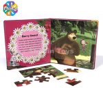 کتاب پازلی - (ماشا و خرس) فیدال - Image 2