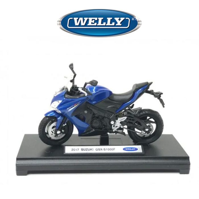 ماکت فلزی موتورسیکلت ویلی (SUZUKI GSX-S1000F-2017) - Image 1