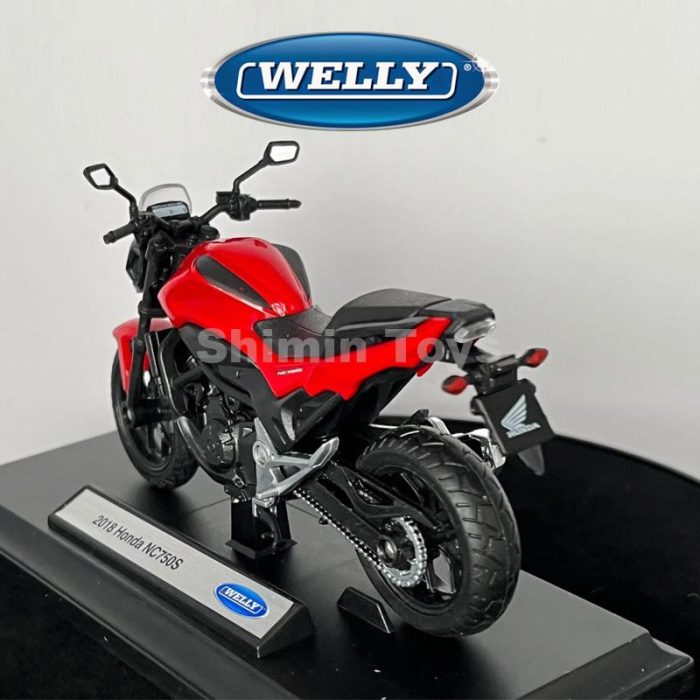 ماکت فلزی موتورسیکلت ویلی (HONDA NC750S-2018) - Image 2