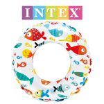 حلقه شنا کودک 61 سانتیمتر - (طرح ماهی) اینتکس