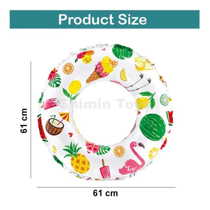 حلقه شنا کودک 61 سانتیمتر - (طرح استوایی) اینتکس - Image 4