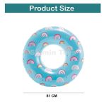 تیوپ شنا جادویی اینتکس - (طرح رنگین کمان) - Image 7