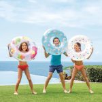 تیوپ شنا جادویی اینتکس - (طرح رنگین کمان) - Image 2