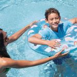 تیوپ شنا جادویی اینتکس - (طرح رنگین کمان) - Image 4