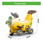 واکر 4 کاره هواپیما موزی هولا تویز - Image 6