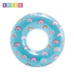 تیوپ شنا جادویی اینتکس - (طرح رنگین کمان)